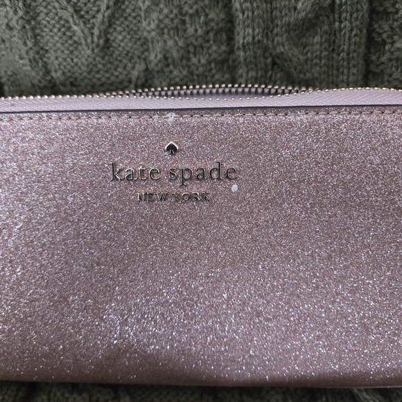Kate Spade Sparkling Pink Wristlet - Picture 2 of 3